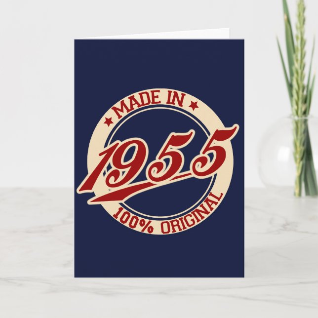 Carte Fait En 1955 (Devant)