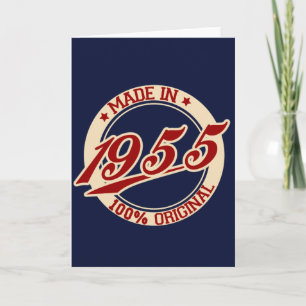 Carte Fait En 1955