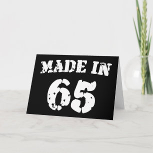 Carte Fait En 1965