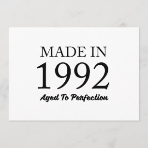 Carte Fait en 1992