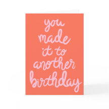 Fait lui à un autre anniversaire