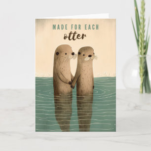 Carte Fait pour chaque loutre