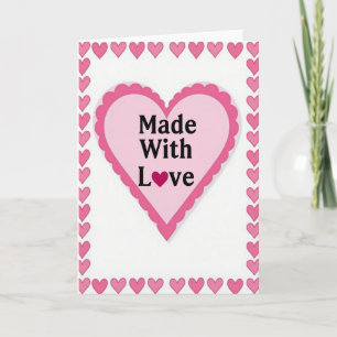 Carte Faite Avec Amour