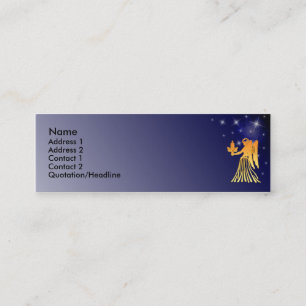 Carte faite sur commande de profil de signe de