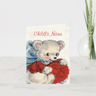 Carte faite sur commande de Valentine pour des
