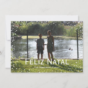 Carte faite sur commande Feliz de pleines chutes