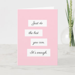 Carte Faites De Votre Mieux