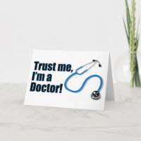 Faites-moi confiance Je suis un docteur amusant ca