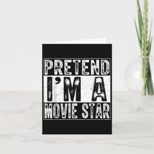 Carte Faites semblant que je suis une famille de stars d