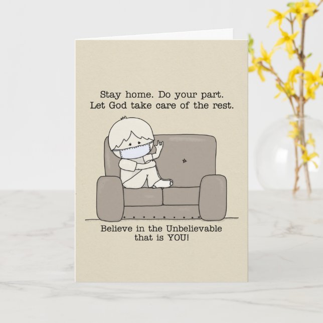 Carte Faites votre part (Fleur jaune)