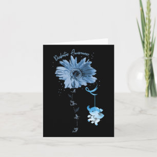 Carte Faith Hope Combattre l'amour Elephant Tournesol Di