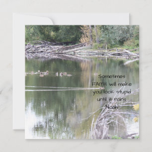 Carte Faith Humour Inspirationnel Citation Bible Christi