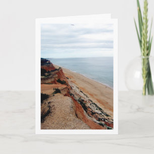 Carte Falaise de plage portugaise