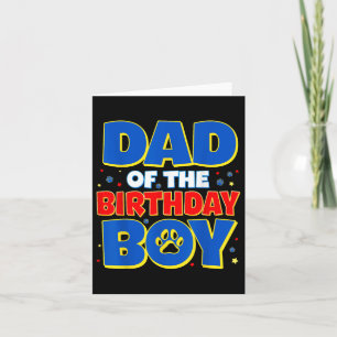 Carte Famille Anniversaire Fête Drôle Papa De L'Annivers