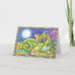 CARTE FAMILLE DRAGON NEXT GENERATION WHIMSY IMAGINAIRE B