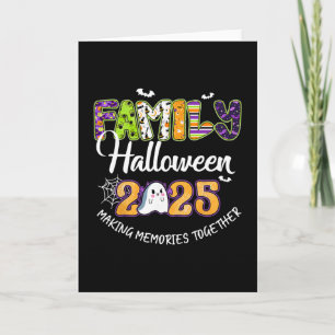Carte Famille Halloween 2025 Créer des souvenirs ensembl
