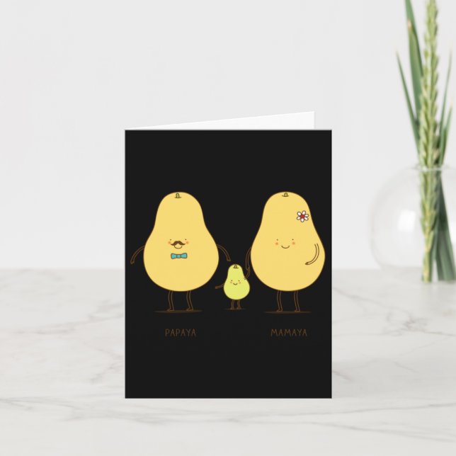 Carte Famille Heureuse (Devant)