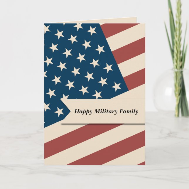 Carte Famille Militaire (Devant)