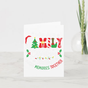 Carte Famille Noël 2024 Funny Xmas Famille Correspondanc