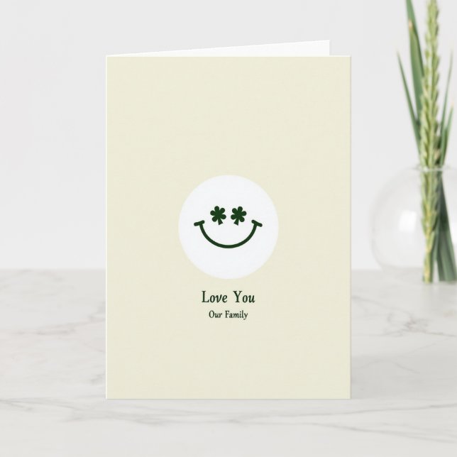Carte Famille que nous aimons (Devant)