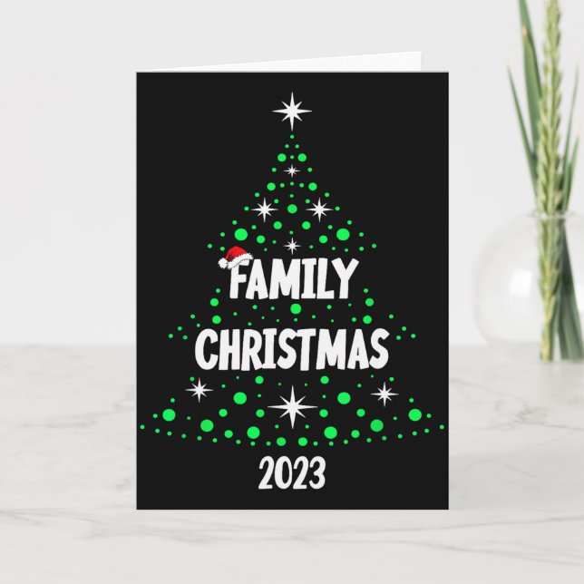 Carte Family Christmas 2023 Christmas 2023  (Devant)