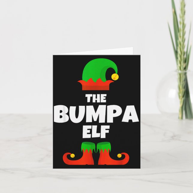 Carte Family I'm The Bumpa Elf Christmas Matching Pajama (Devant)