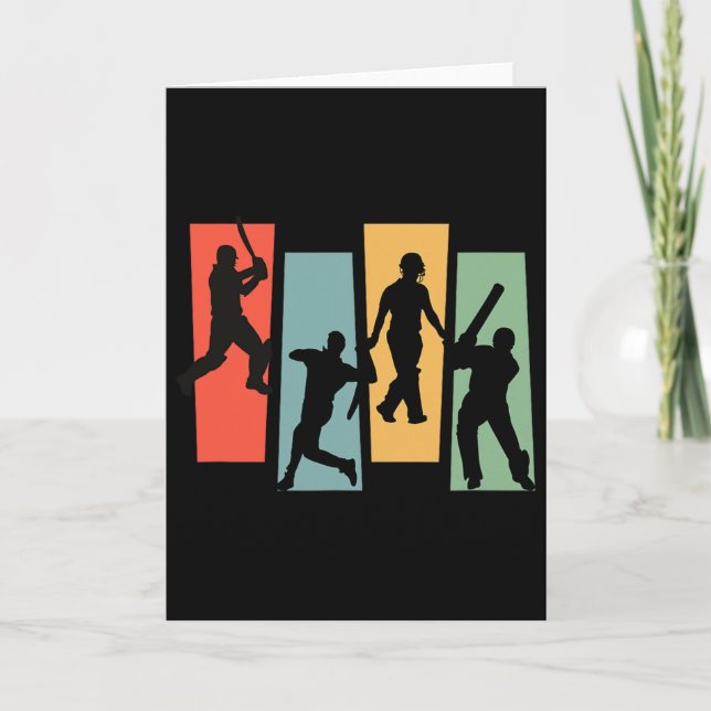 Carte Fans de cricket Joueur de cricket Angleterre Pakis (Devant)
