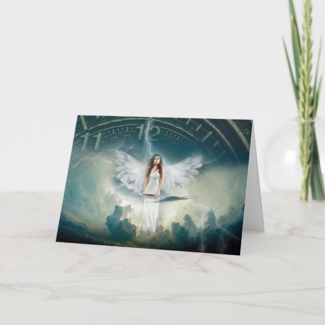 Carte Fantaisie angélique (Devant)
