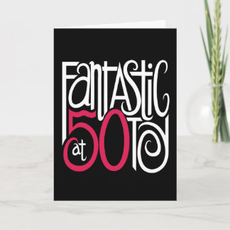 Carte Fantastique à 50 Black Card