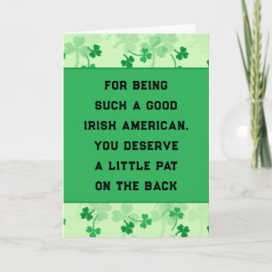 Carte Fantastique Saint Patrick's Day