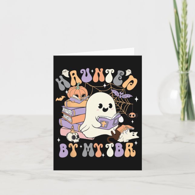 Carte Fantôme de costume Halloween (Devant)