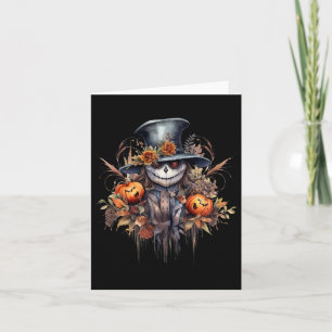 Carte Fantôme d'Halloween effrayant et sinistre
