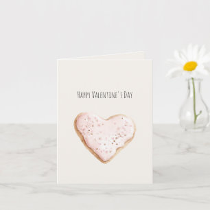Carte Fard à joues crème cœur rose Saint-Valentin