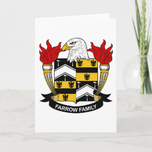 Carte Farrow Family Crest
