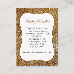 Carte fascinante de clôture de mariage de regard