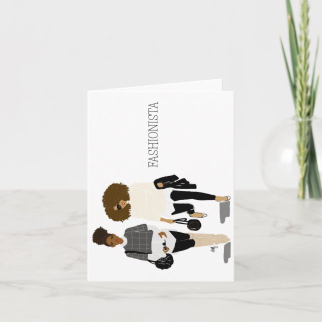 Carte Fashionista (Devant)