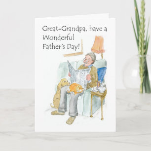 Carte Father's Day Card for a Great-grandfather