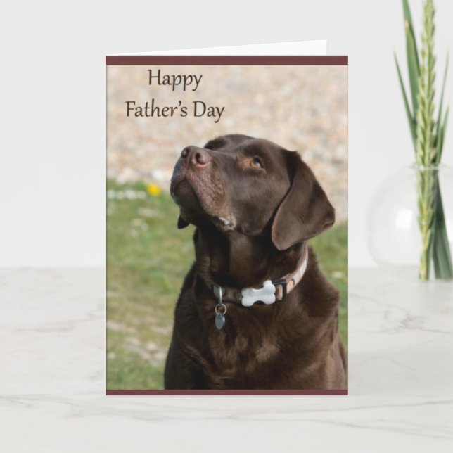 Carte Fathers Day Doggy (Devant)