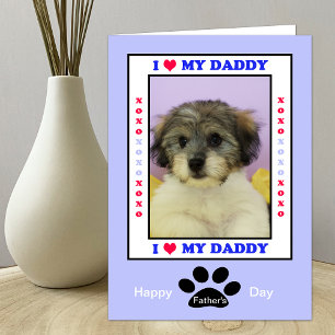 Carte Father's Day from the Dog -- Your Photo