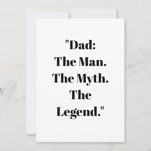 Carte Father's Day Gift Card (Devant)