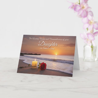 Carte Fathers Day Sympathy Daughter Remembrance 
