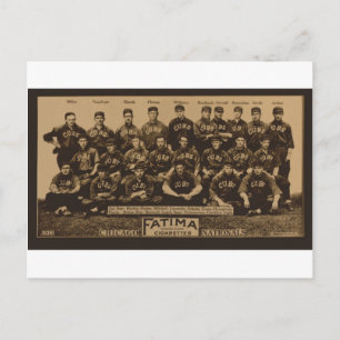Carte Fatima Tabac 1913 Chicago Cubs Imprimer