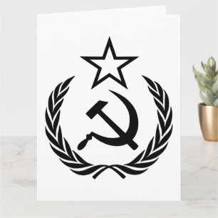 Carte Faucille Et Marteau, URSS, CCCP, Communisme