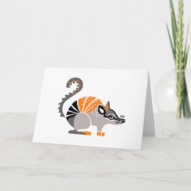 Carte Faune - Cute NUMBAT - Conservation - Marsupial (Devant)