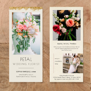 Carte Faux Gold Dip Creative Marketing