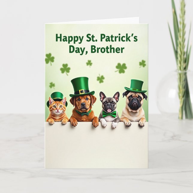 Carte Faux Gold Holiday Friends Card (Devant)