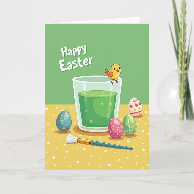 Carte Faux Gold Springtime Card (Devant)