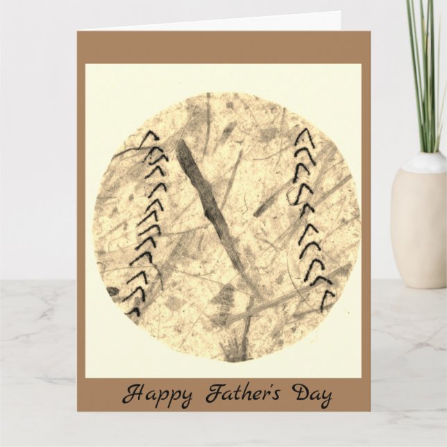 Carte Favori de baseball  (Devant)