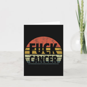 Carte Fck Cancer Cancer du sein Sensibilisation au cance