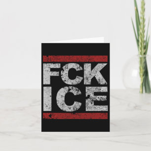 Carte Fck Ice déprimé